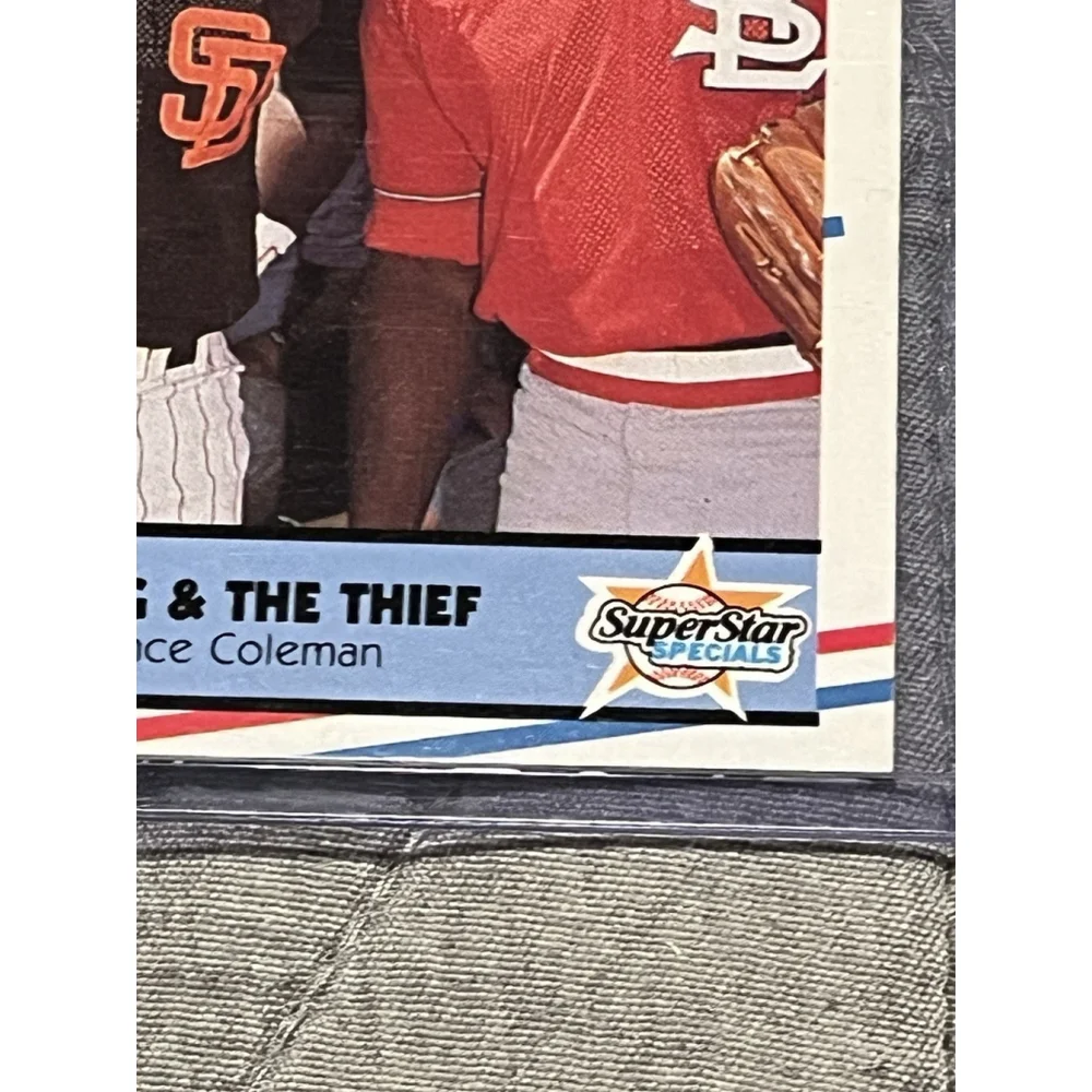 1988 Fleer Tony Gwynn Vince Coleman SuperStar Specials